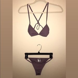 Fashion nova itty bitty bikini (purple)